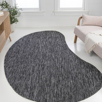 Evan Modern Rustic Organic Curve Indoor/Outdoor Area Rug